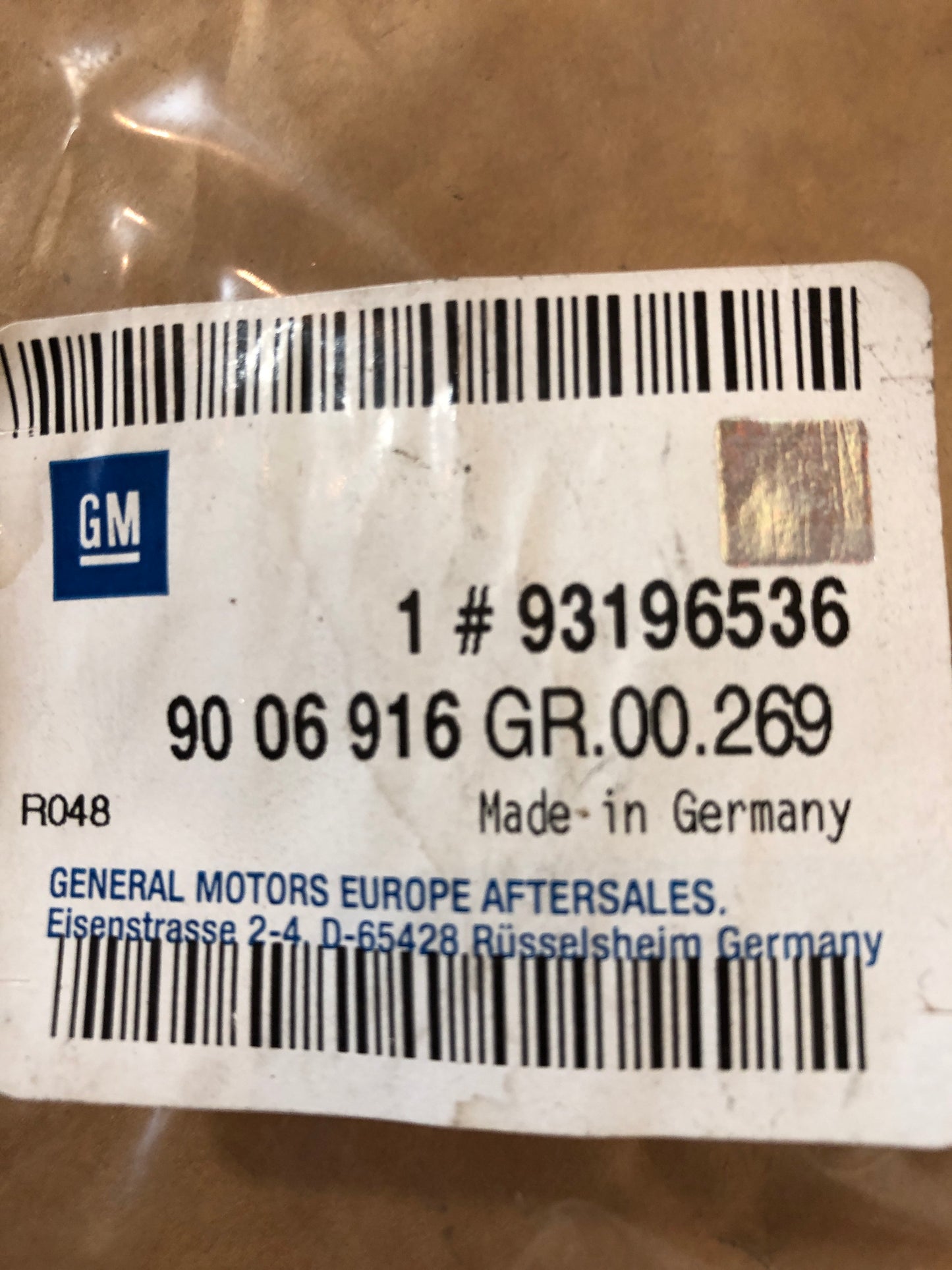 Original Opel Combo C Reparatursatz Neu