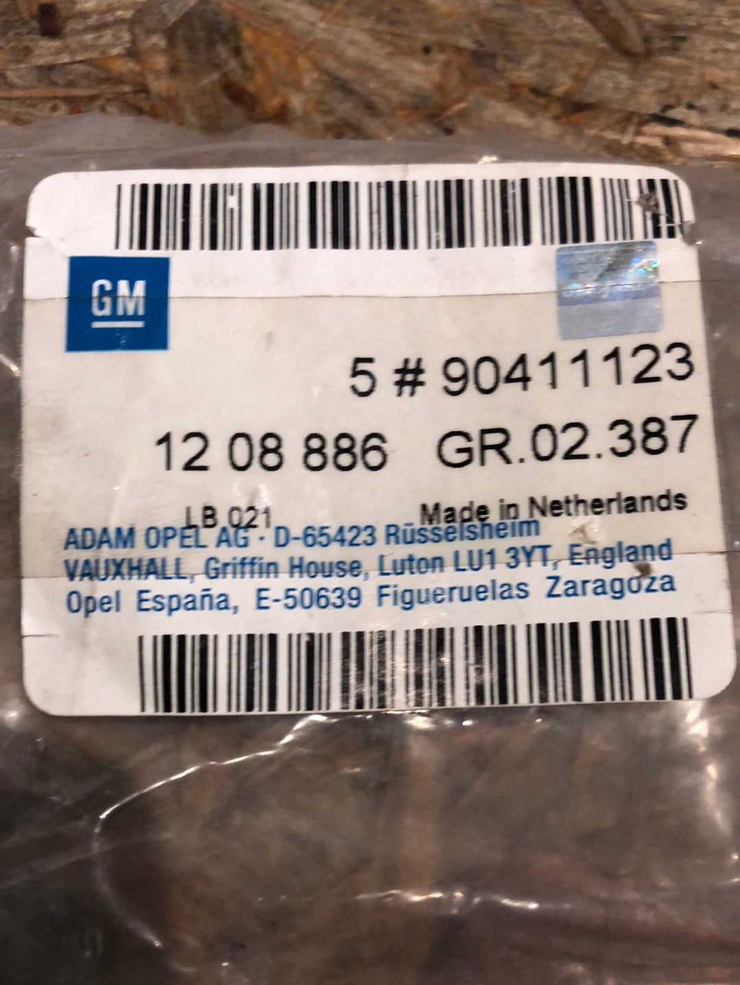 Original GM Opel Corsa B Tigra A Schraube Zündspule Neu