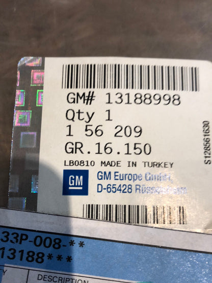 Original GM Opel Corsa D Gummidichtung oben Neu