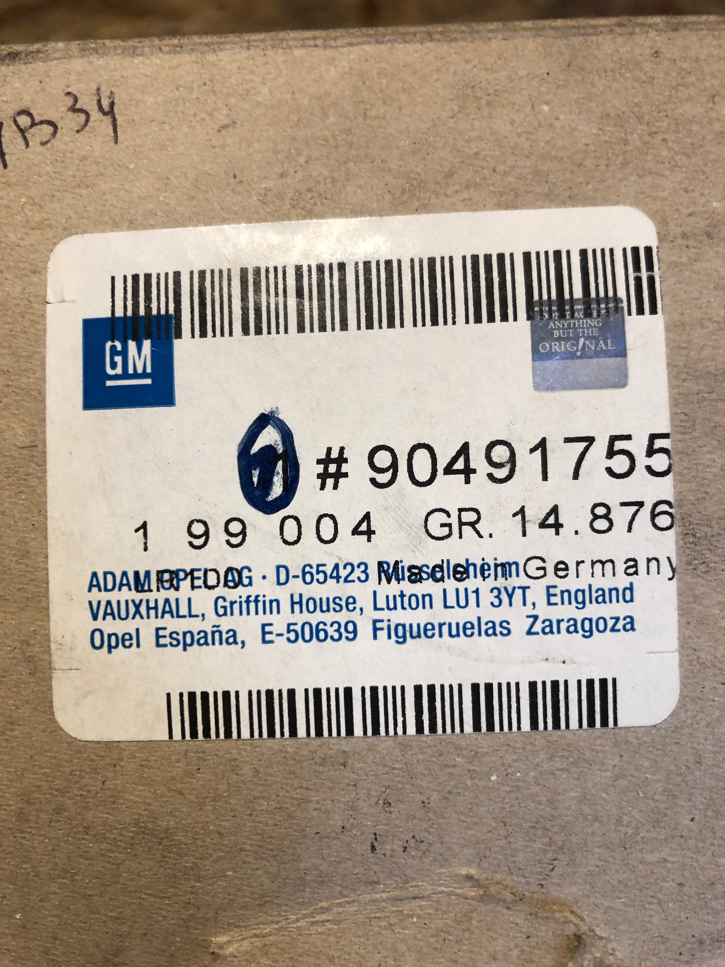 Original GM Opel Astra F Omega B Corsa B Wickelfeder Airbag Neu