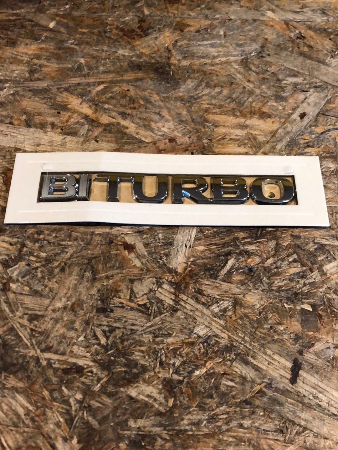 Original GM Opel Zafira Insignia Emblem Schriftzug „Biturbo“ Neu