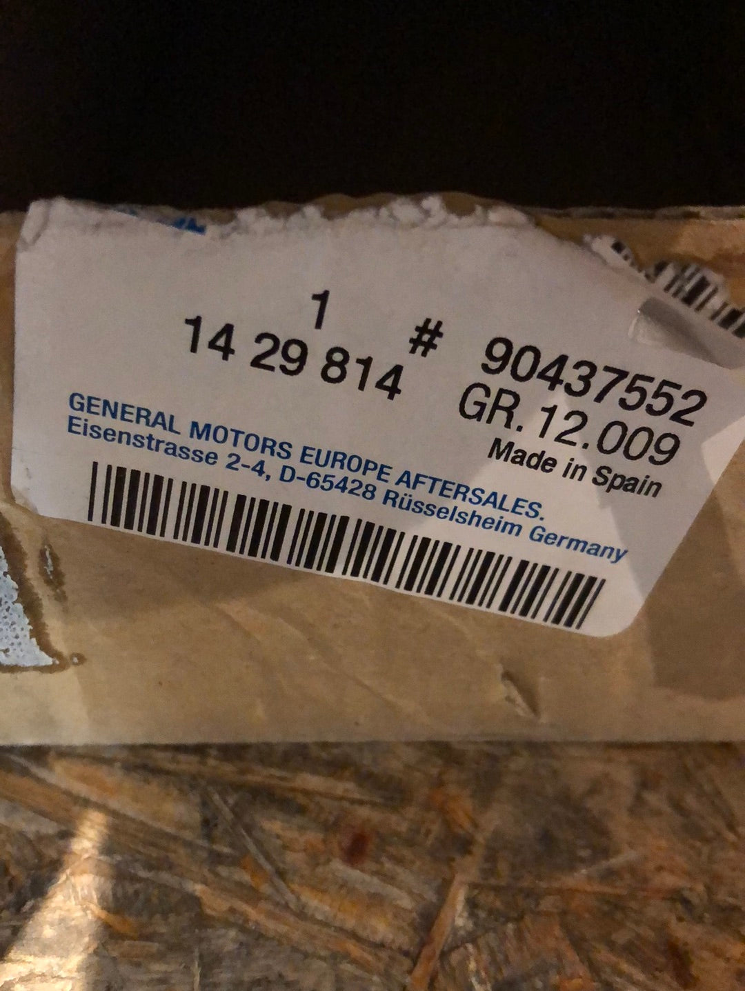 Original GM Opel Astra G Zafira A Aschenbecher Tunnelkonsole Neu