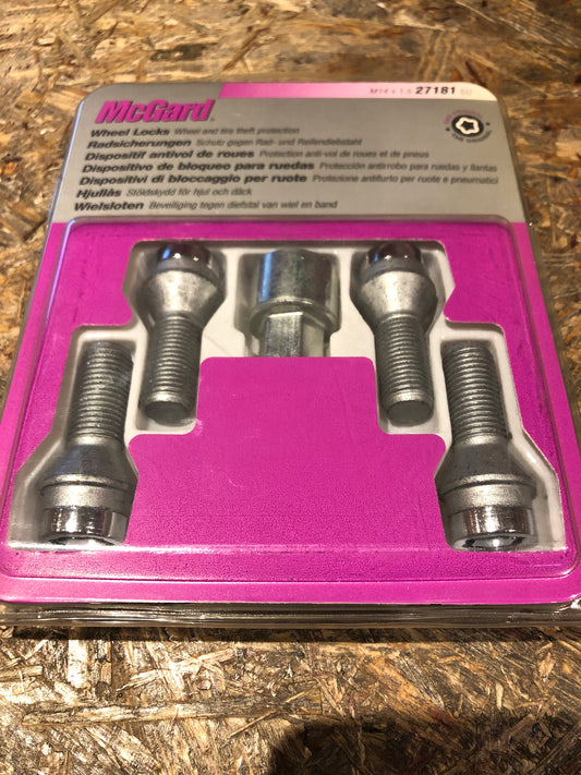 Original McGard Radsicherungen M14x1.527181SU