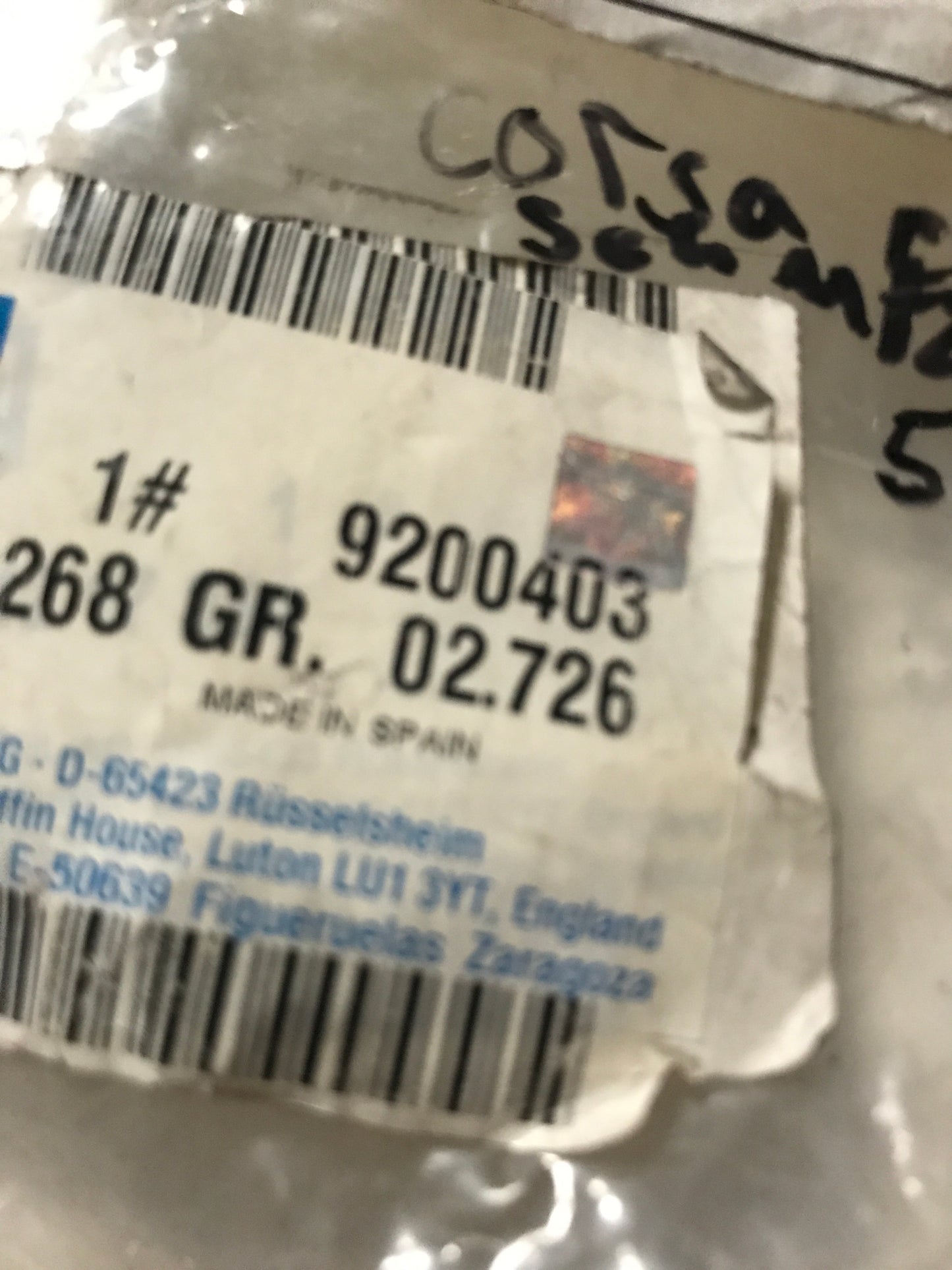 Original Corsa C Schutzkappen NEU