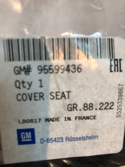 Original GM Opel Vivaro B Satz Vordersitzbezüge Kunstleder Neu
