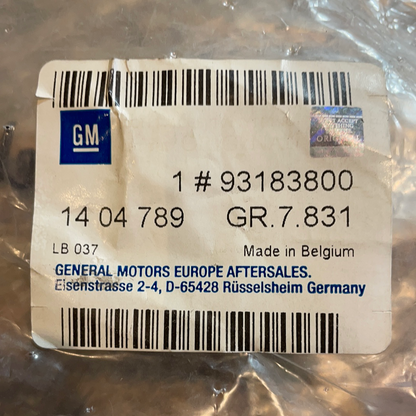 Original GM Opel Astra H GTC Blende Zierleiste Stoßstange hinten Neu