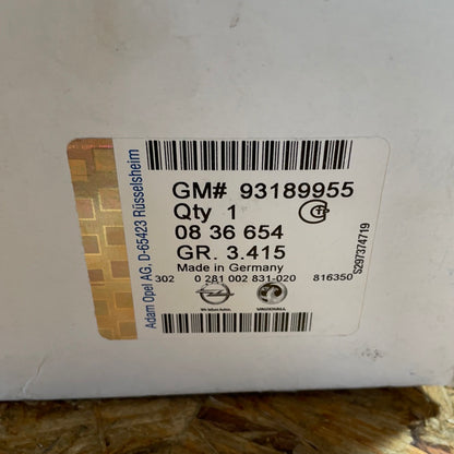 Original GM Opel Meriva A 1,7 CDTI Luftmassenmesser Neu