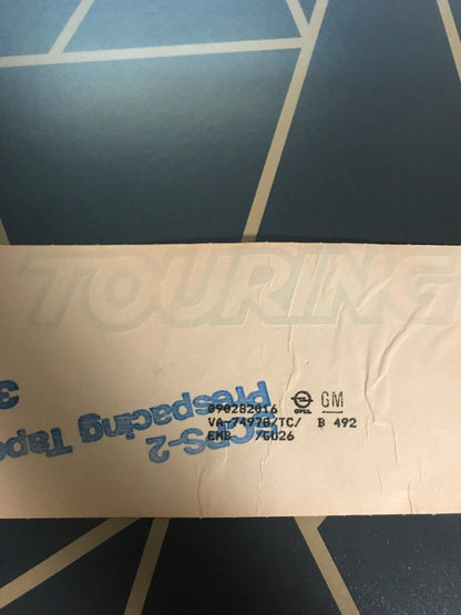 Original Oldtimer youngtimer Schriftzug Touring NEU
