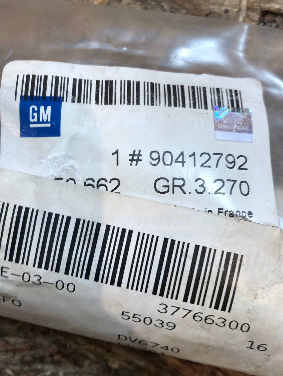 Original GM Opel Corsa B Tigra A 1.6 Saugrohrdichtung Neu