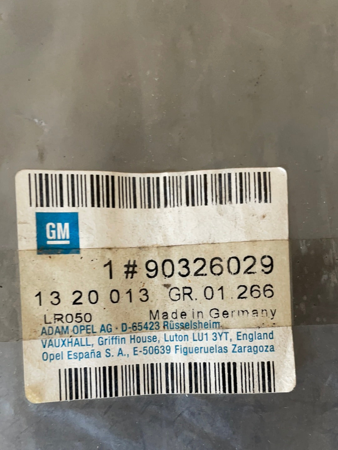 Original GM Opel Vectra A Kühlergitter Neu