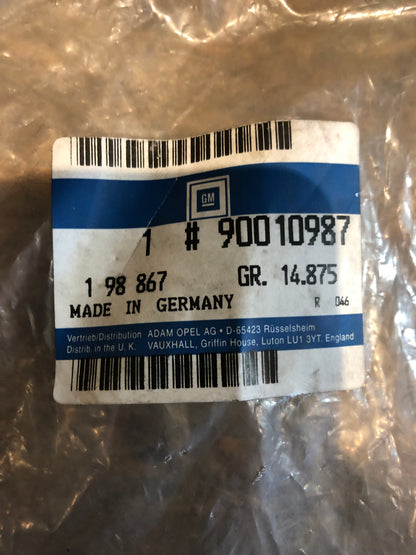 Original GM Opel Omega B Senator B Schloss Sicherheitsgurt Hinten Neu