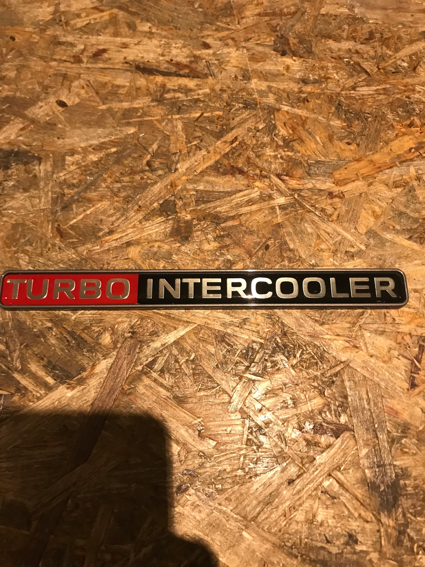 Original Schriftzug Turbo Intercooler Vectra Astra Frontera Omega Monterey NEU