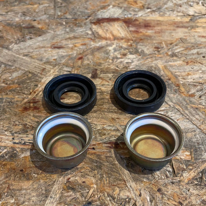 Original GM Opel Rekord E Satz Verschlusskappen Führungshülse Bremssattel Neu