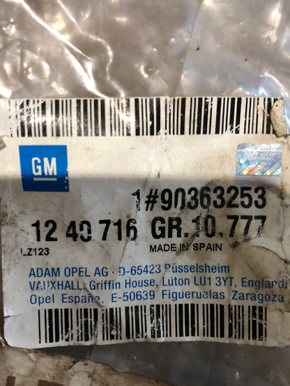 Original GM Opel Corsa E Brillenknopfrahmen Neu