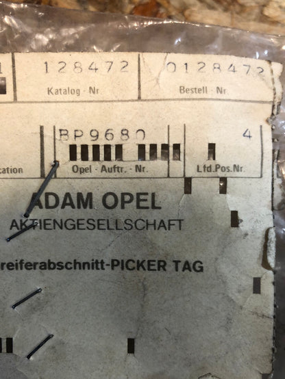 Original GM Opel Kadett D Caravan Heckklappenöffner Neu