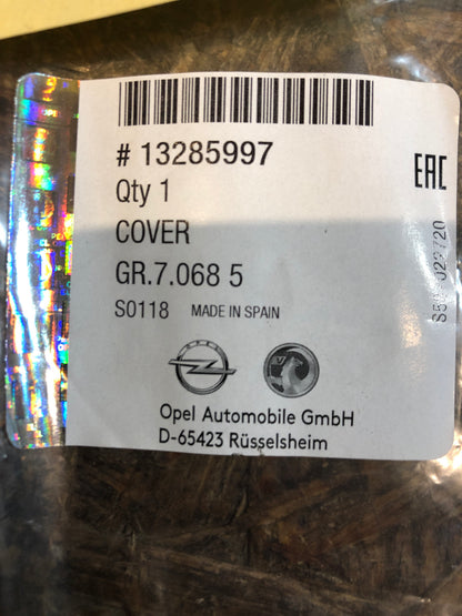Original GM Opel Corsa D Abdeckung Abschleppöse Vorne Neu