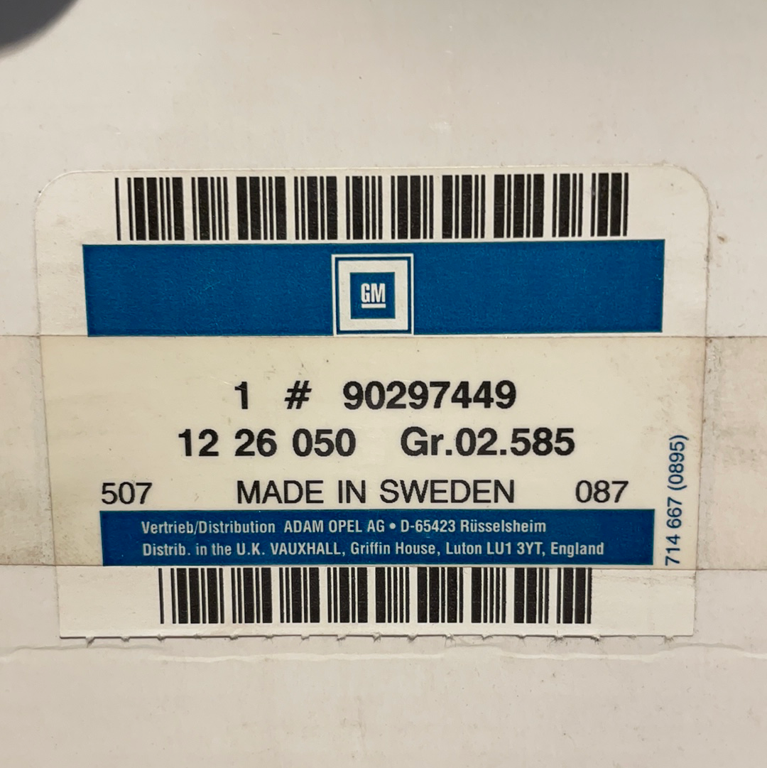 Original GM Opel Omega A Bosch Blinkerleuchte links Weiß Neu