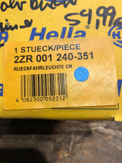 Original Hella Oldtimer Anhänger  Rückfahrleuchte Neu