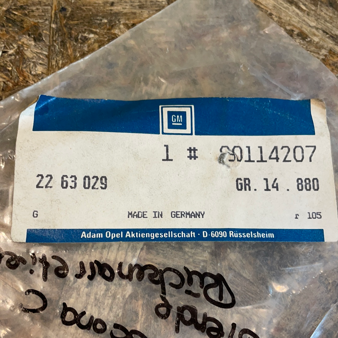 Original GM Opel Ascona C Blende Rückenarretierung Neu