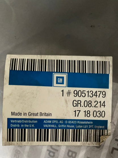 Original GM Opel Vectra B Schmutzfänger hinten Neu