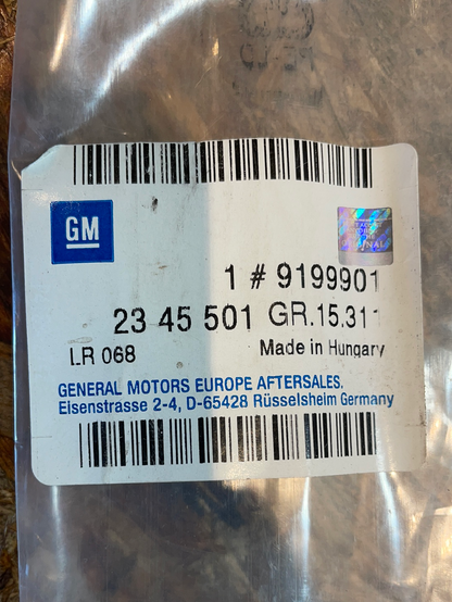 Original GM Opel Astra G Zafira A Stützrohr Verkleidung Laderaum hinten Neu