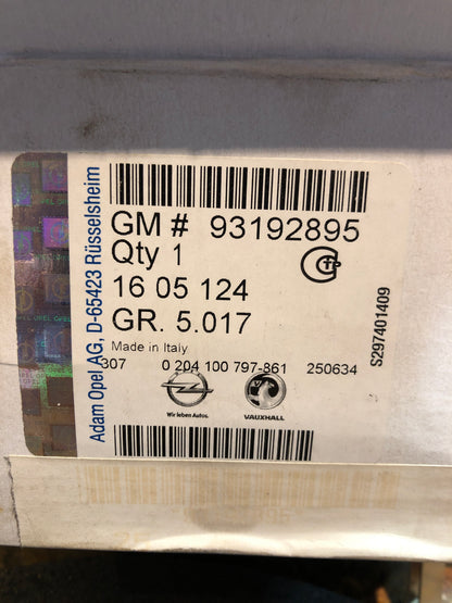 Original GM Opel Corsa D Bremsklötze Bosch Neu