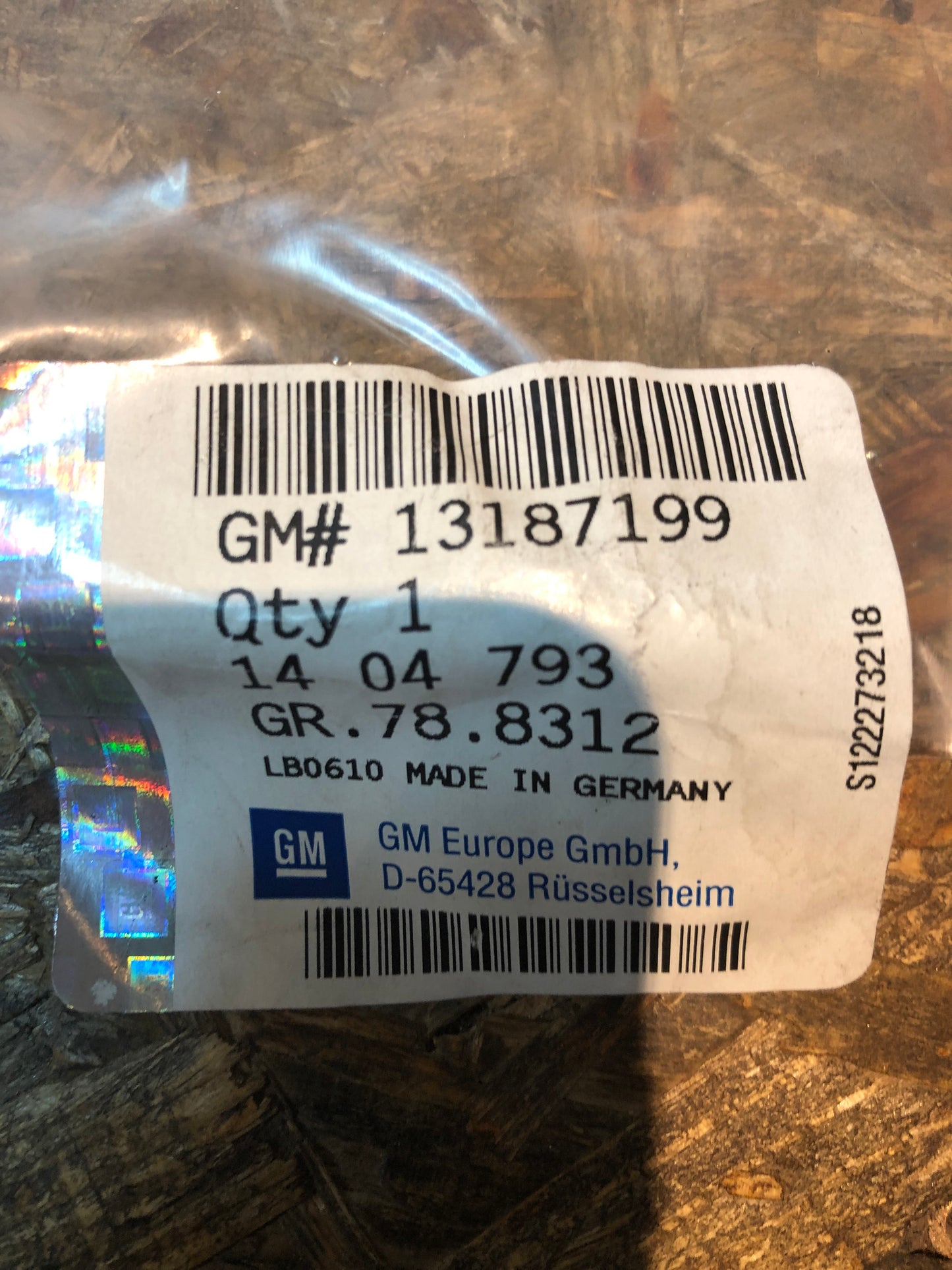 Original GM Opel Zafira B Blende Stoßfängerverkleidung Hinten Links Neu