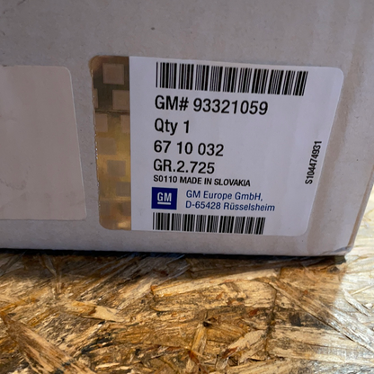 Original GM Opel Meriva A Nebelscheinwerfer rechts Neu
