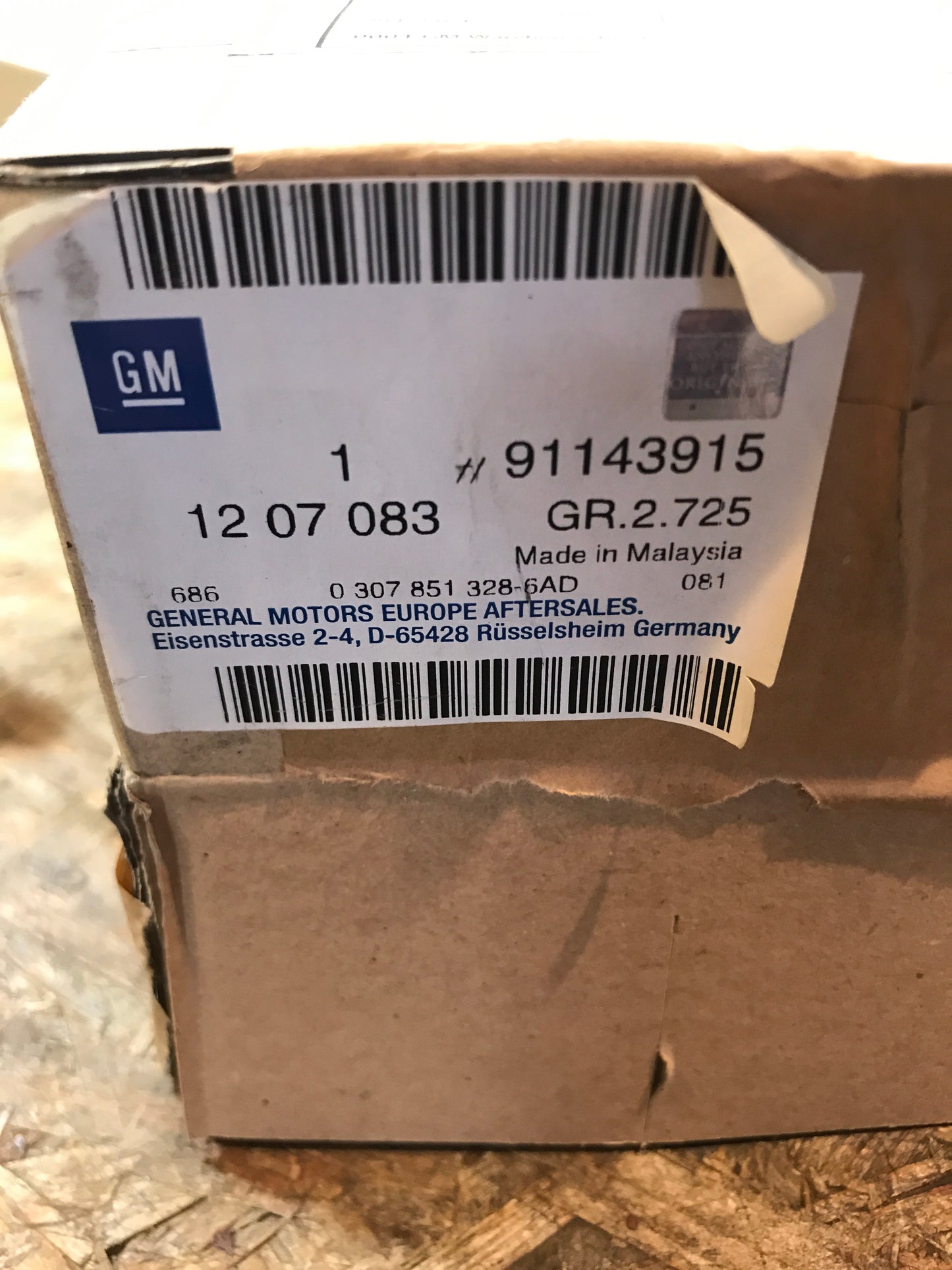Original Opel Frontera A Stellmotor Scheinwerfer Leuchtweitenregulierung Links / Rechts NEU