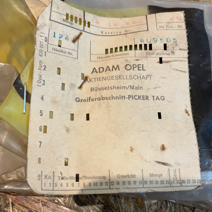 Original GM Opel Vectra B/C Dichtung Auspuff Neu