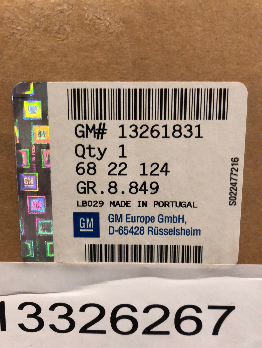 Original GM Opel Corsa D Heizungsbetätigung Klimabedienteil Neu