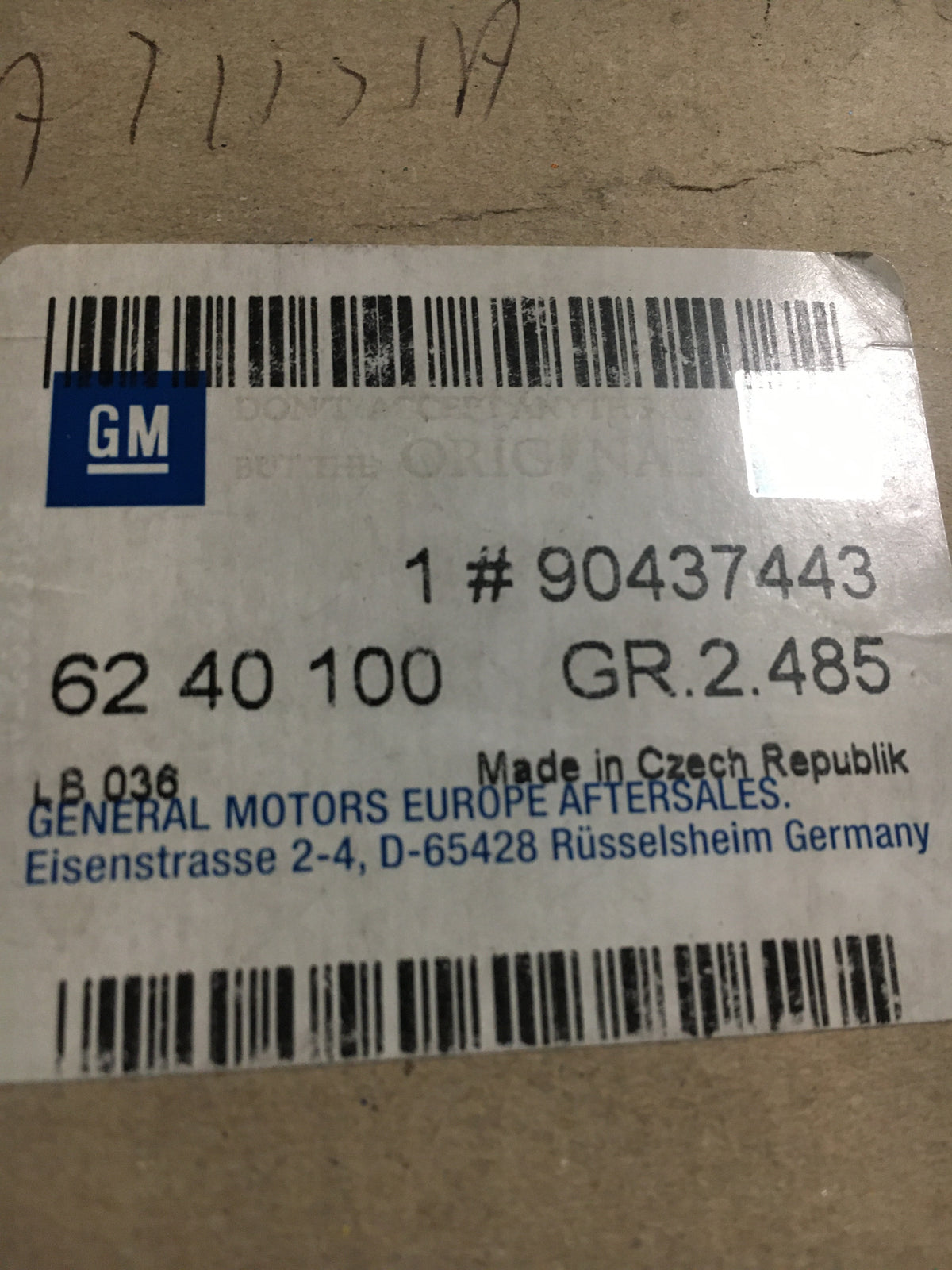 Original Astra G Lichtschalter Scheinwerfer