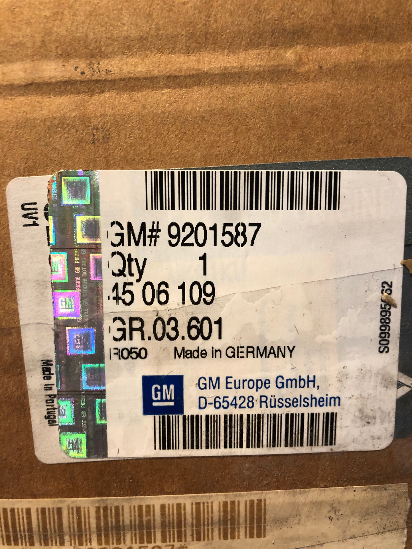 Original Opel Movano Auspuffkrümmer Neu