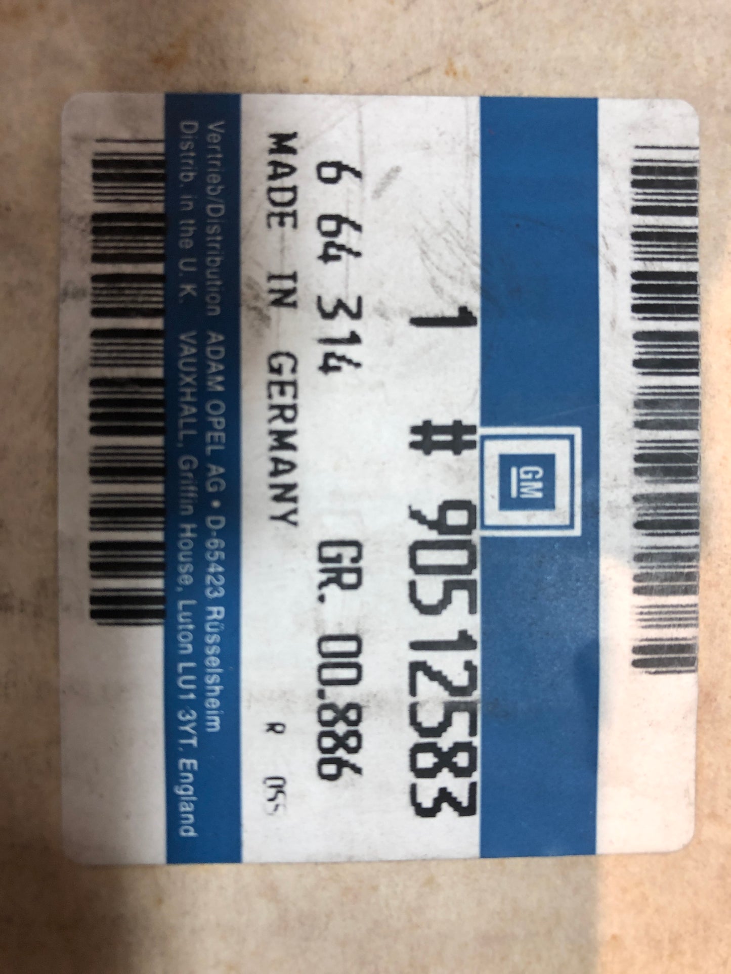 Original GM Opel Omega A Kupplungsscheibe Neu