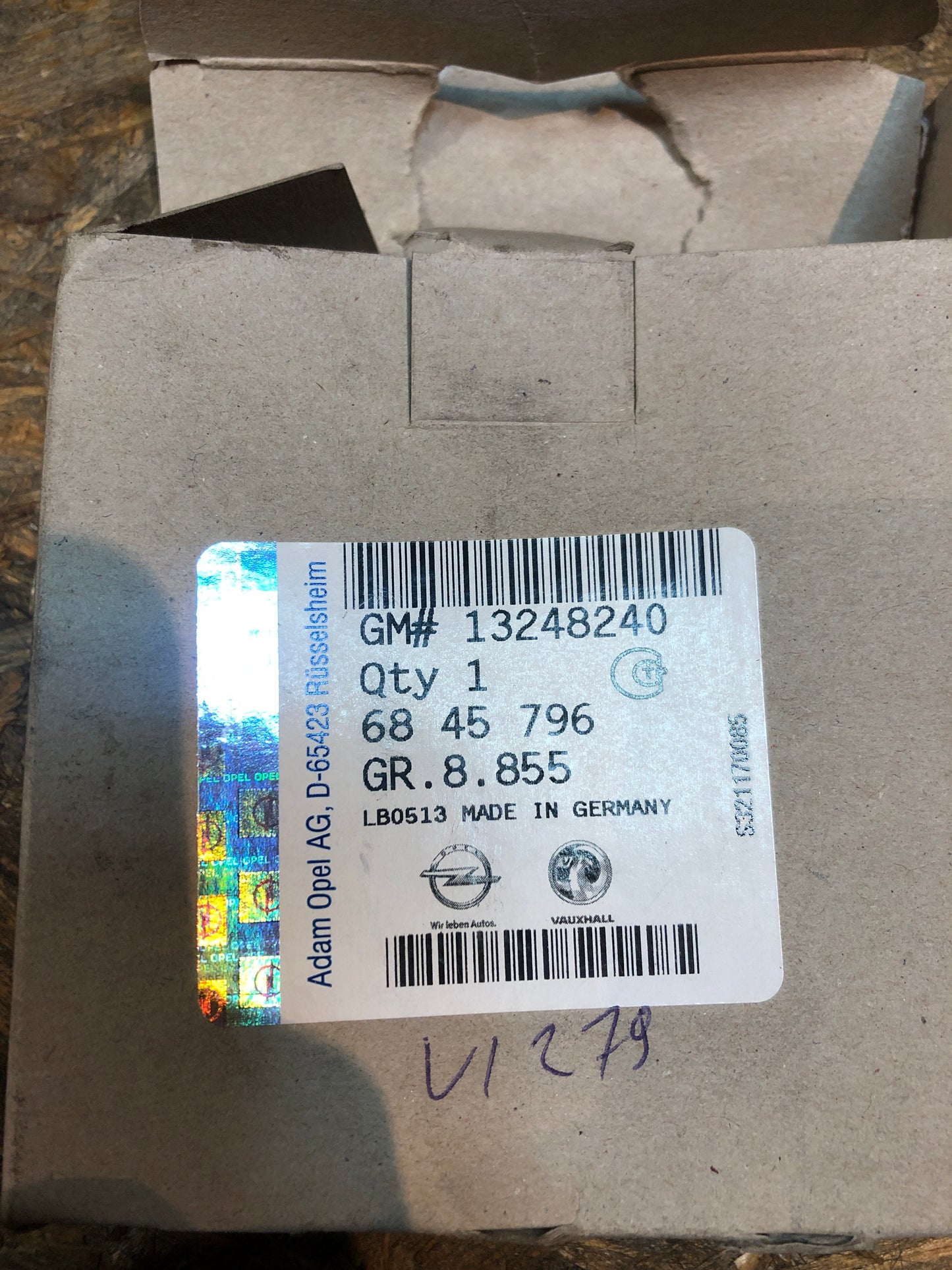 Original GM Opel Corsa D MK3 Heizmotor Gebläse Luftwiderstand Neu