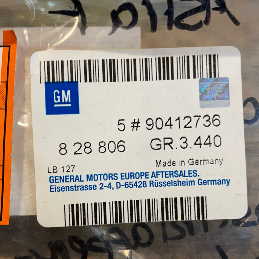 Original GM Opel Astra F Dichtung Drosselklappenstutzen Neu