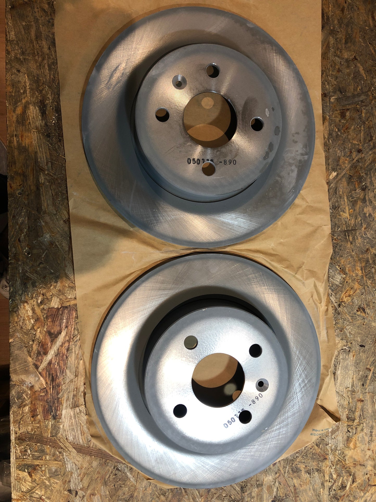 Original GM Opel Astra H Caravan Combo Kastenwagen Bremsscheibensatz Neu