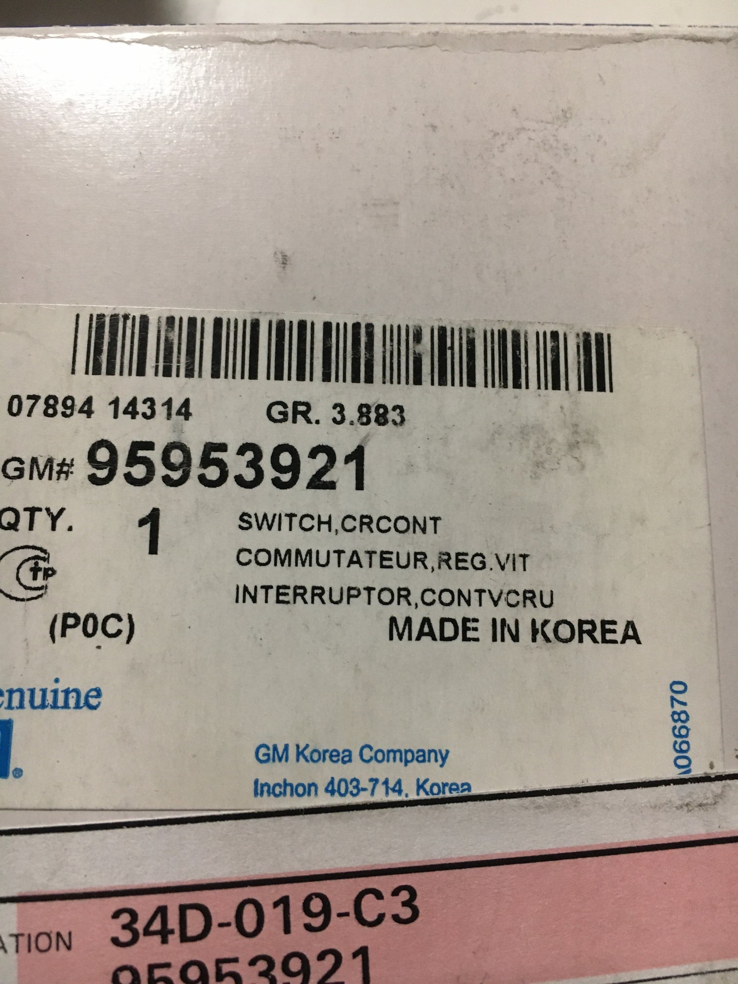 Original Chevrolet Captiva Modul Pilot NEU