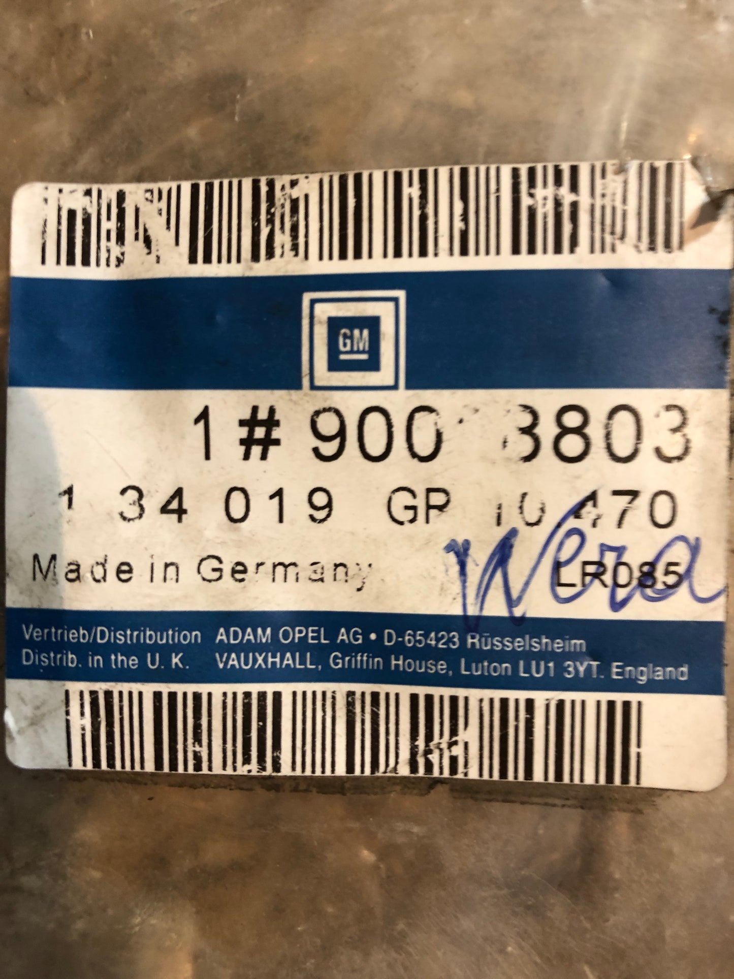 Original GM Opel Ascona B C Manta Türschloss Neu
