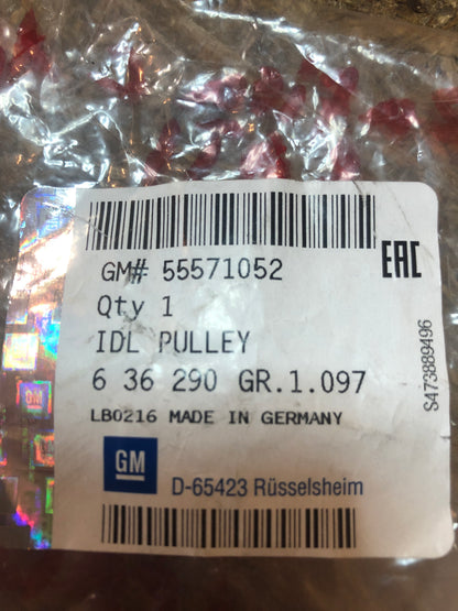 Original GM Opel Zafira C 1,6 CDTI Umlenkrolle Neu