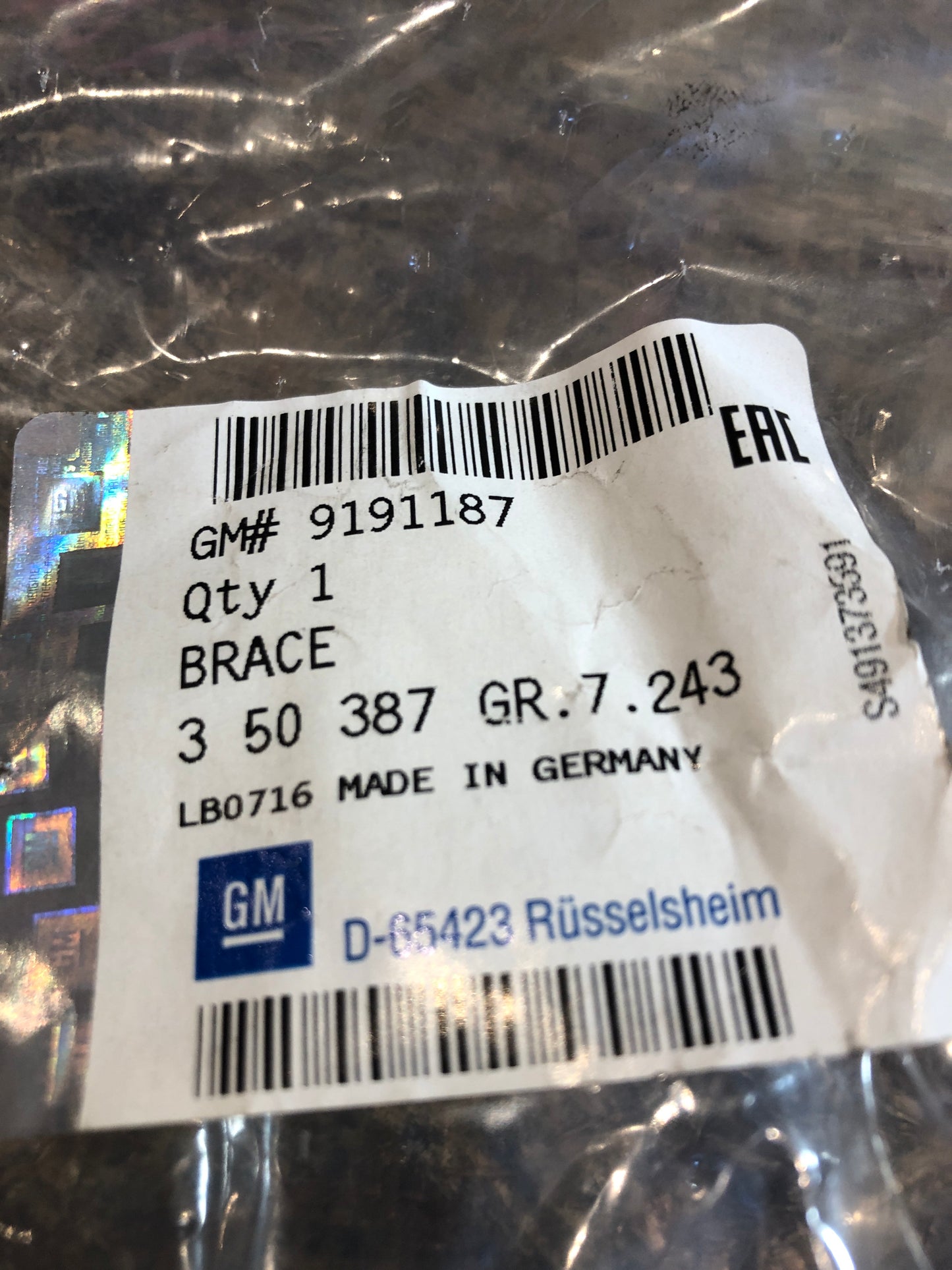 Original GM Saab 9-3 Halter Stabilisator Vorderachse Neu