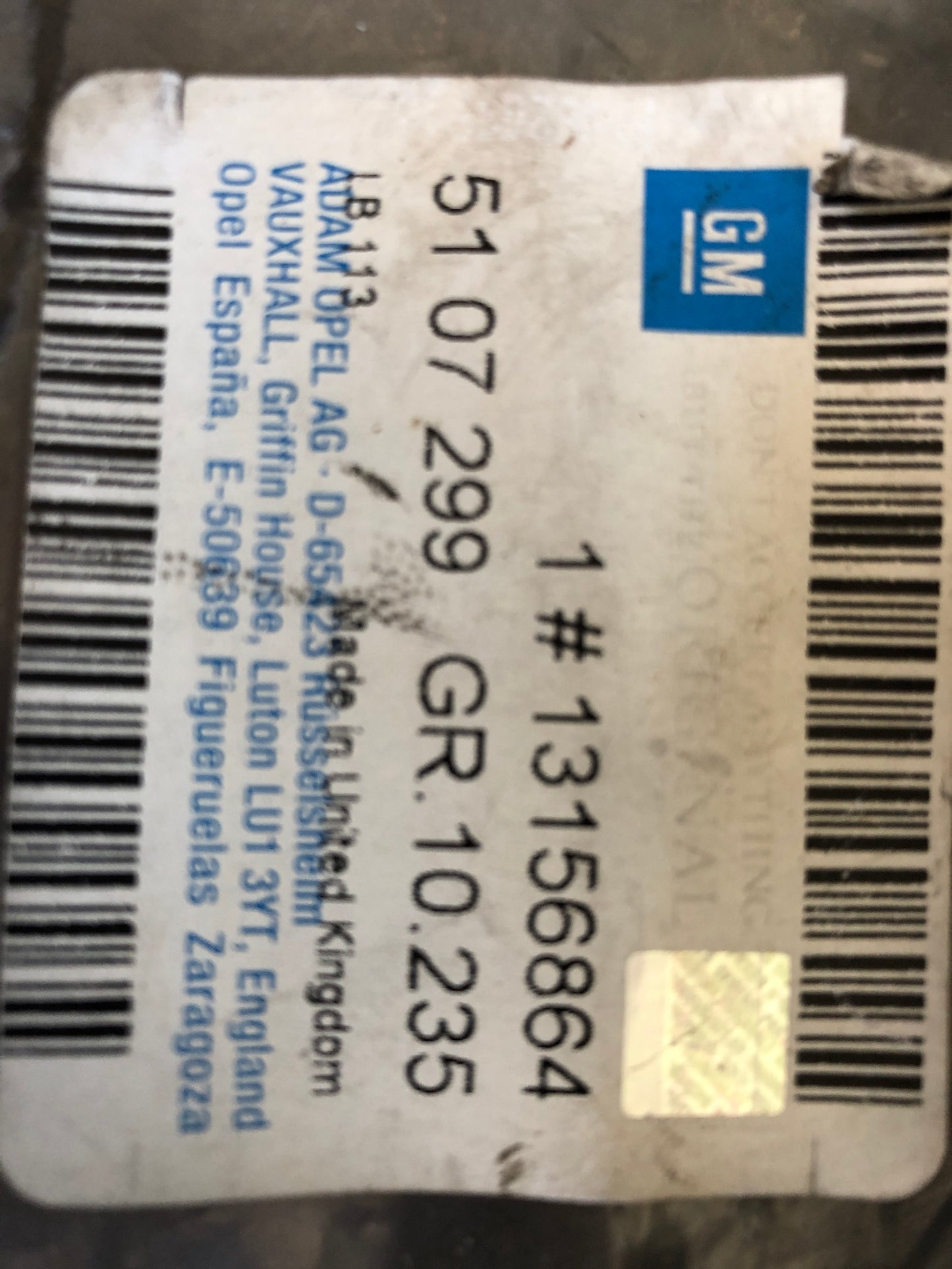 Original GM Opel Vectra C Verkleidung Armaturenbrett Neu