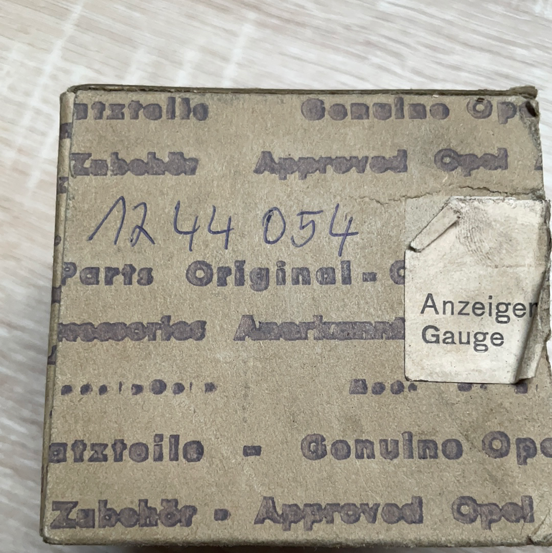 Original GM Opel Rekord A Tankanzeige Neu