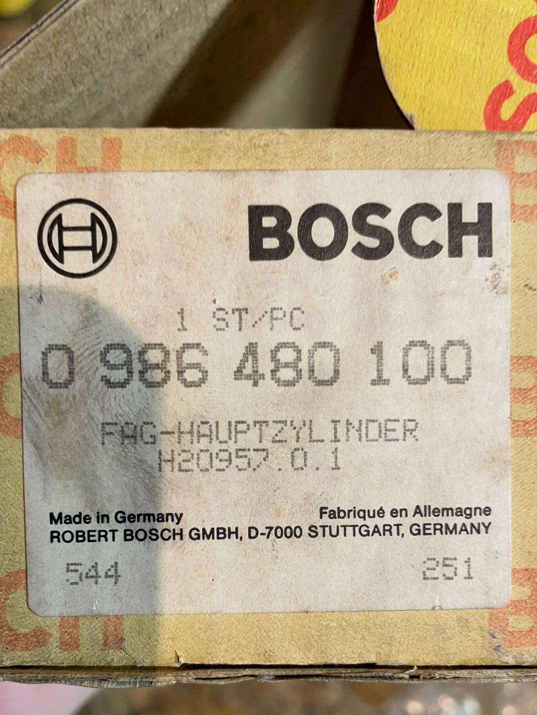 Original BMW 3er Hauptbremszylinder Neu