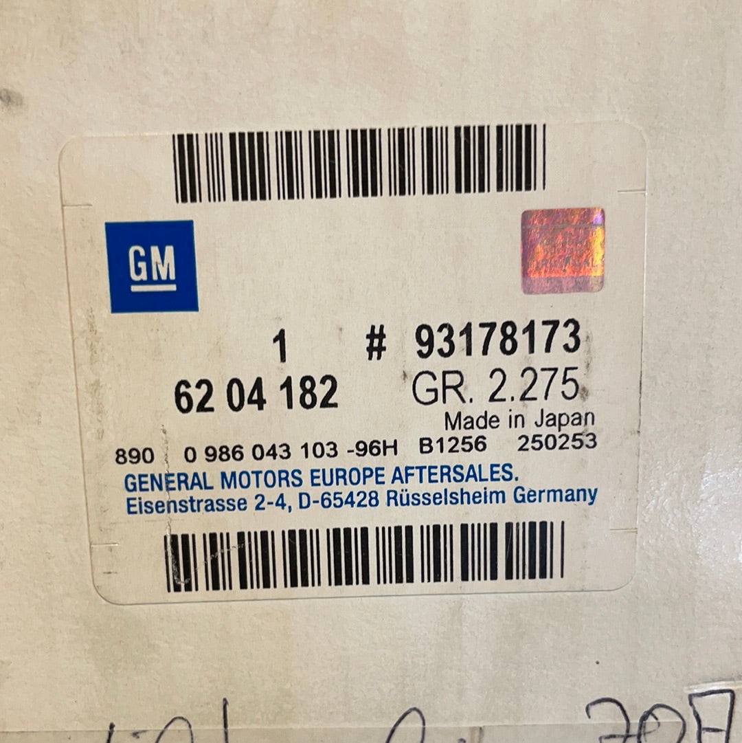 Original GM Opel Astra G 1,7 DTI Corsa C 1,7 DTI Meriva A 1,7 DTI Lichtmaschine 70A Neu