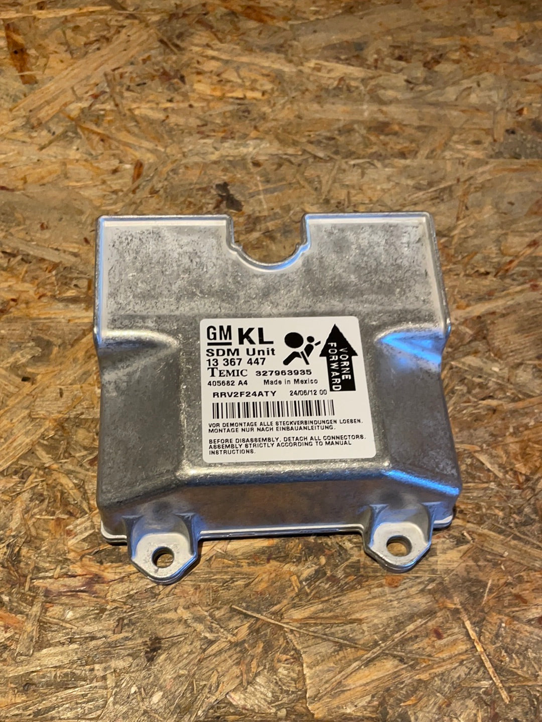 Original GM Opel Astra H Caravan Airbagsteuergerät Neu