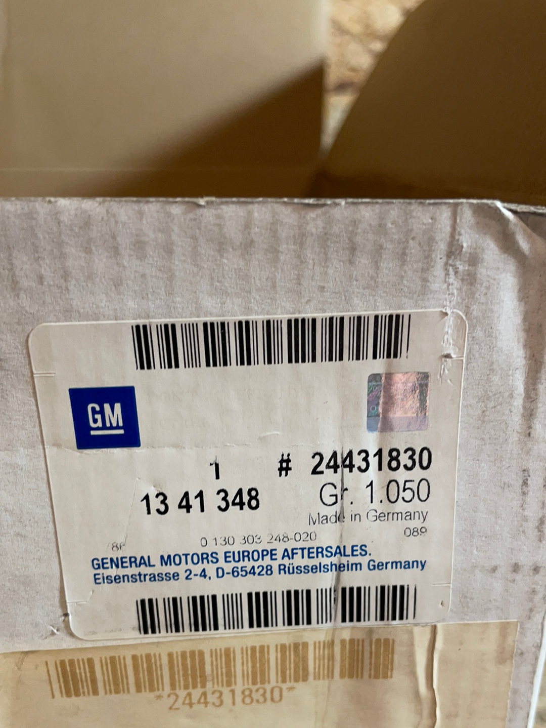 Original GM Opel Astra G Zafira A Kühler Lüfter Neu