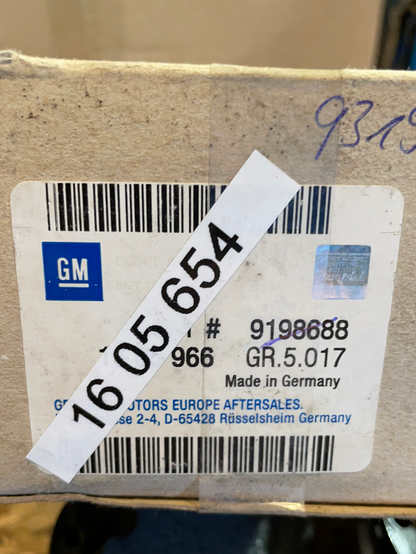 Original GM Opel Calibra A Vectra B 2,5i V6 1,6i 16V 1,8 Bremsbeläge Greenstuff vorne Neu
