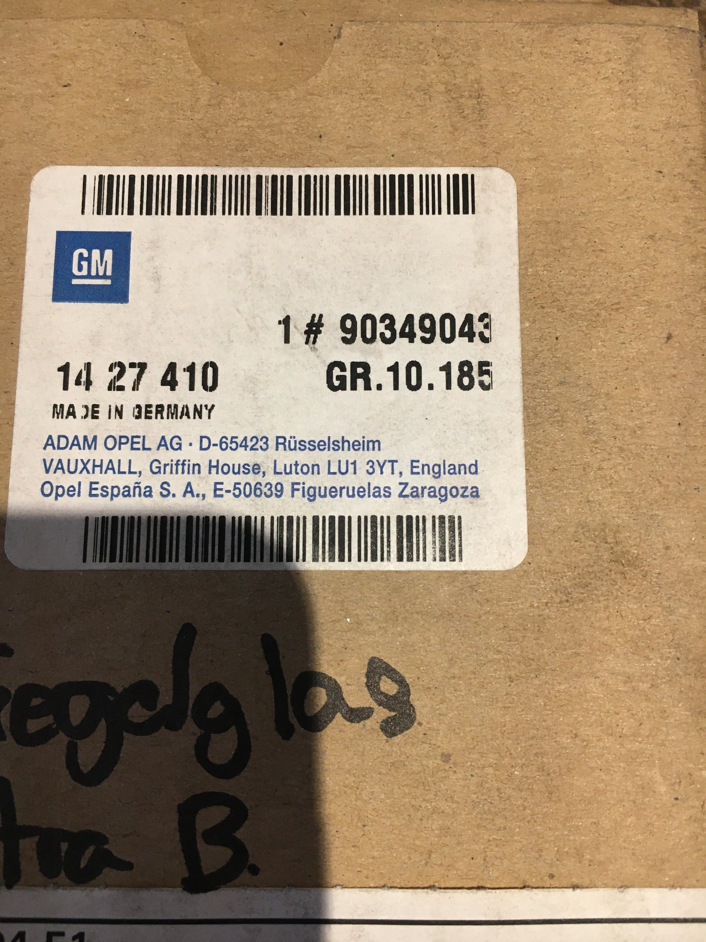 Original Vectra a Spiegelglas Links NEU