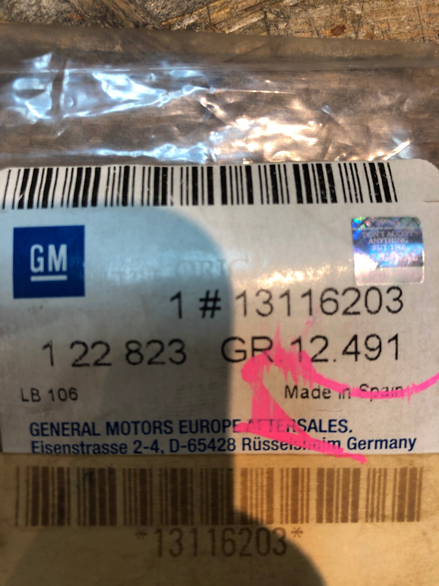 Original GM Opel Vectra C Zierleiste Seitenwand Neu